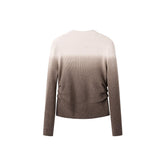 Women's Chinese Style Gradient Sweater